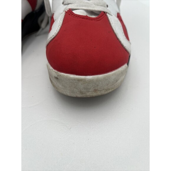 Preowned Nike Men’s Jordan 6 Retro Carmine Red White Sneakers 2014 Sz 10 US main image 6